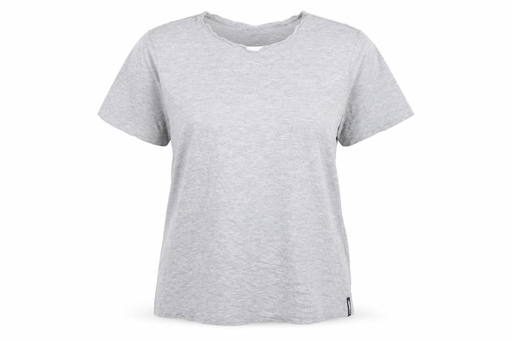 Superdry Womens Grey Cotton Basic T-Shirt Size 8