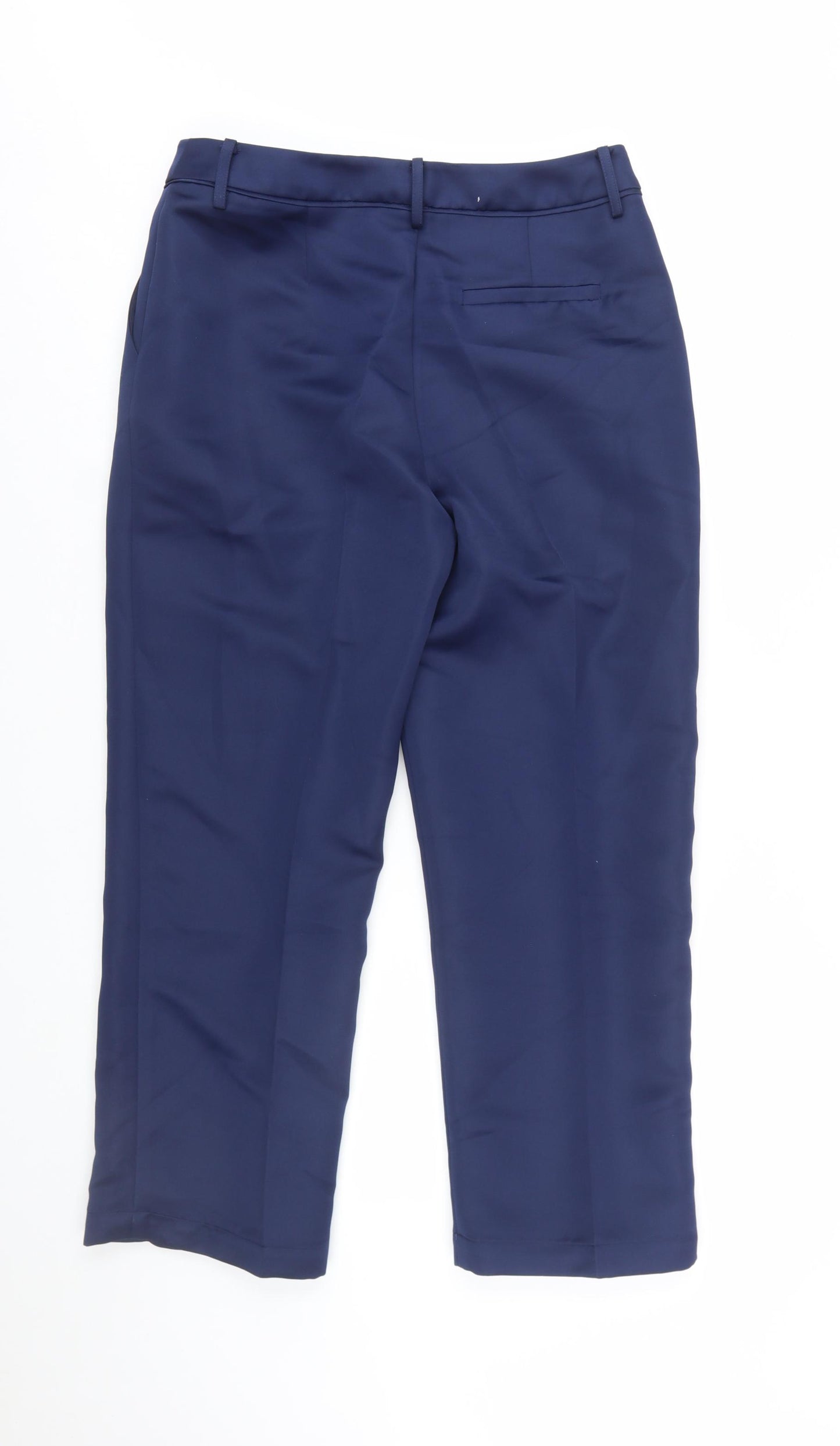 W Collection Women's Blue Regular Fit Dress Pants Size 12