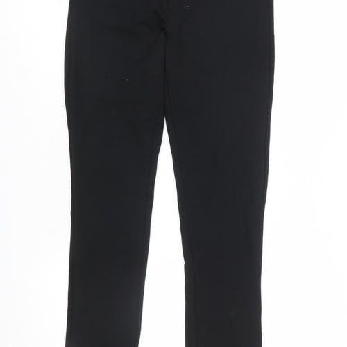 YOULINE Women's Black Stretch Slim Trousers Size 10