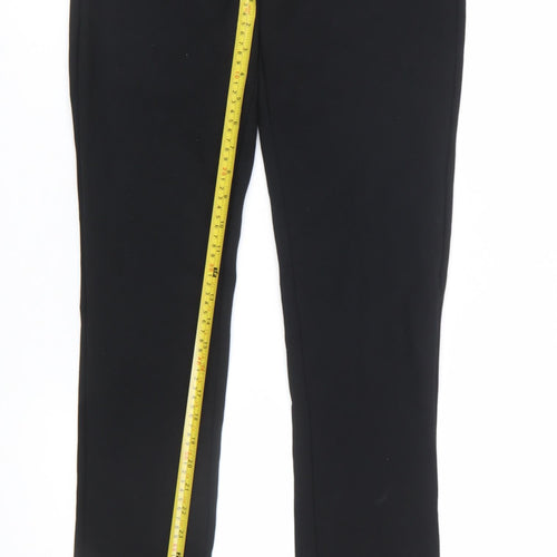 YOULINE Women's Black Stretch Slim Trousers Size 10