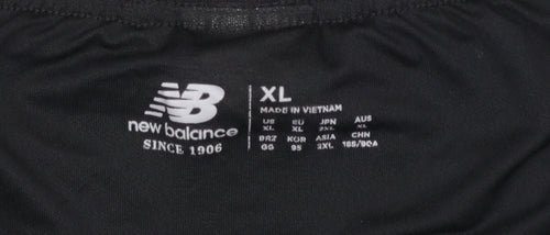 New Balance Men's Black XL Athletic Gym Training Shorts