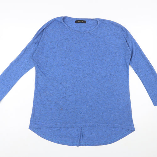 Reserved Womens Blue XS Long Sleeve Crew Neck Jersey Top