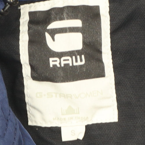 G-Star Raw Blue Military Style Softshell Jacket Unisex Adults S