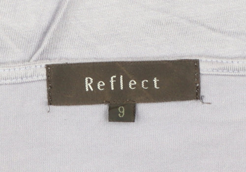 Reflect Women’s Light Purple Short Sleeve Bow Blouse Size 8