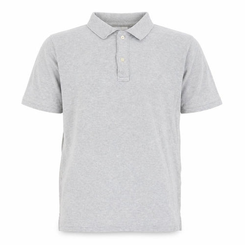 GAP Kids Boys Grey Polo Shirt 13-14 Years Short Sleeve Cotton Blend