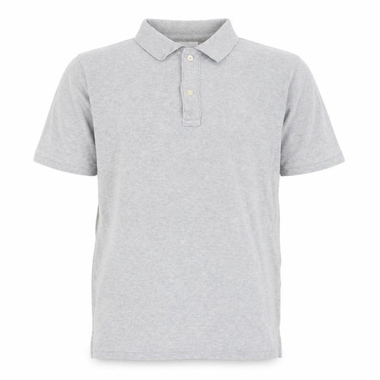 GAP Kids Boys Grey Polo Shirt 13-14 Years Short Sleeve Cotton Blend