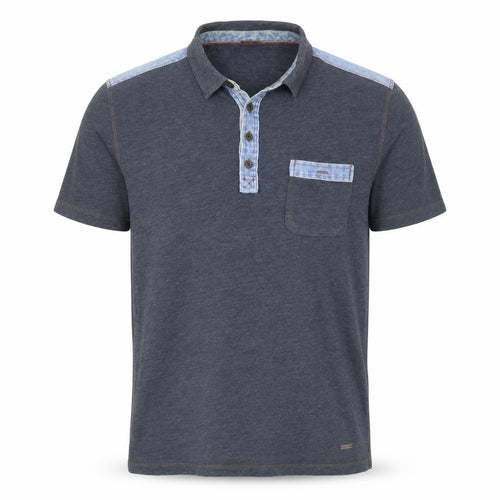 Hugo Boss Men's Blue Short Sleeve Polo Shirt Size M Cotton Blend