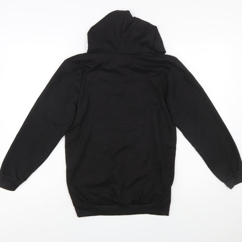 Foanja Boys Black Squid Game Pullover Hoodie 16 Years Graphic Print Cotton Blend