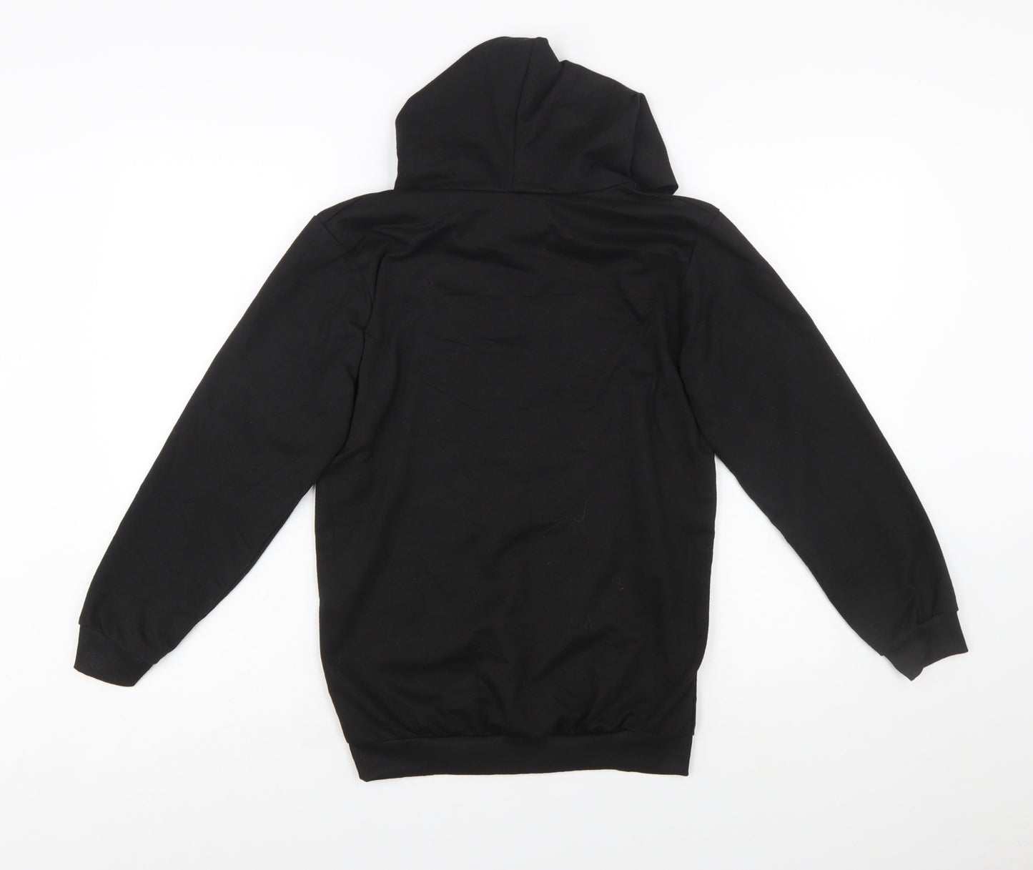 Foanja Boys Black Squid Game Pullover Hoodie 16 Years Graphic Print Cotton Blend