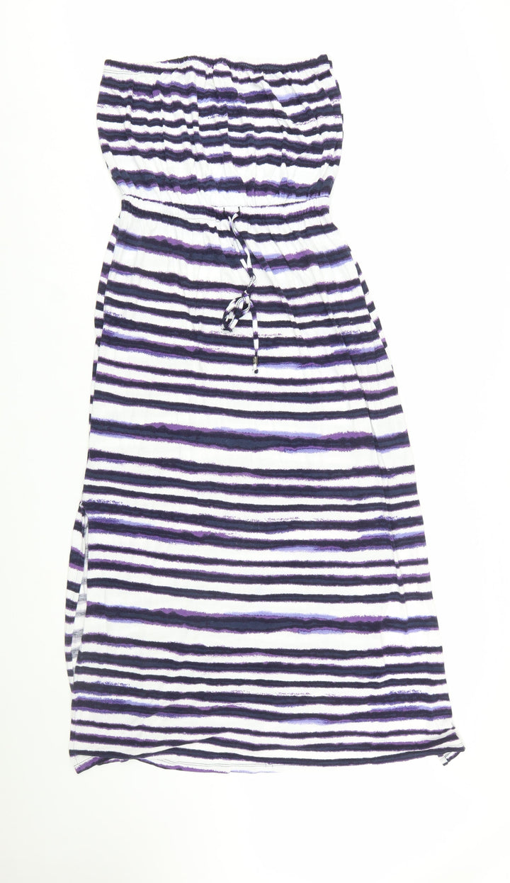 Monsoon Women’s Multicoloured Strapless Jersey Knee Dress M