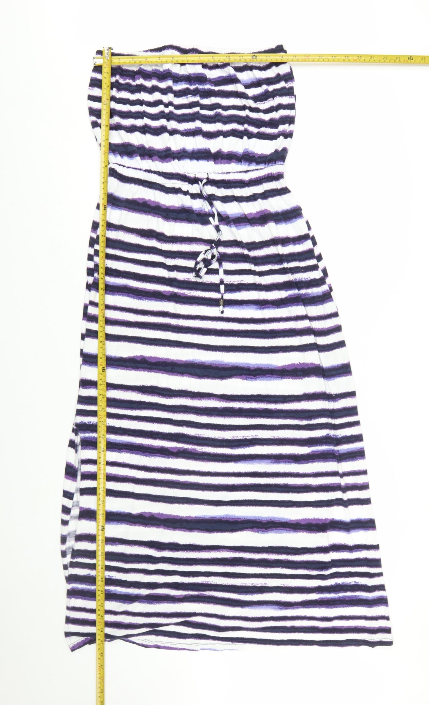 Monsoon Women’s Multicoloured Strapless Jersey Knee Dress M