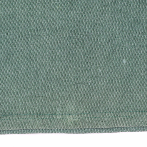 Ralph Lauren Men's Green Custom Fit Polo Shirt Size L