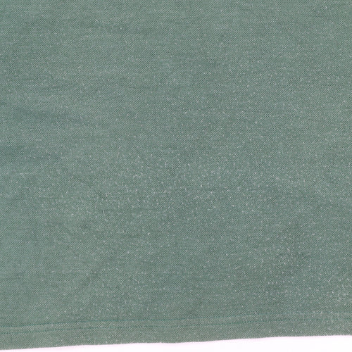 Ralph Lauren Men's Green Custom Fit Polo Shirt Size L