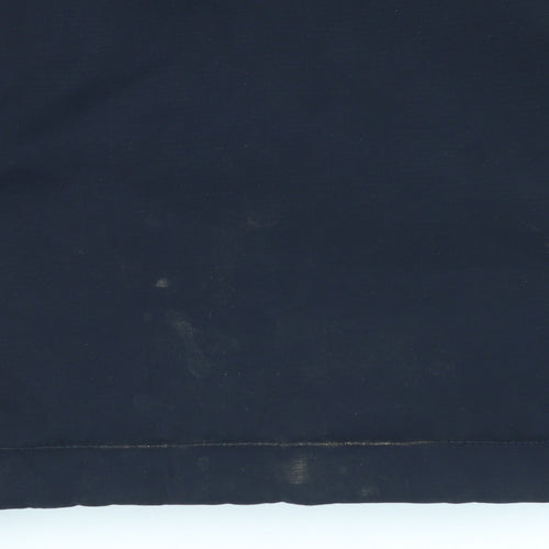 Joules Boys Blue Hooded Parka Coat 11 Years Lined Winter Jacket