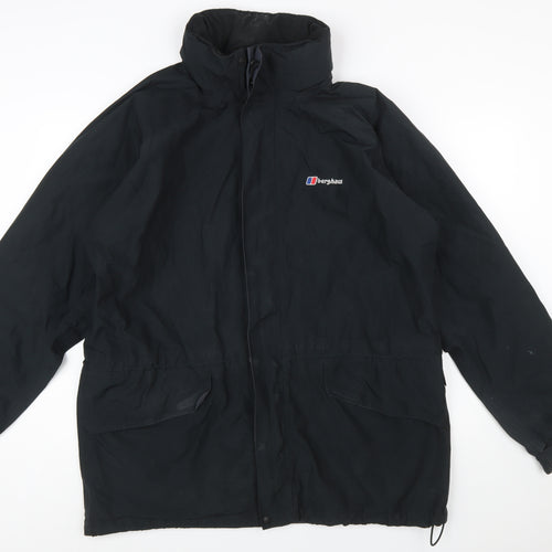 Berghaus Men's Black XL Waterproof Parka Jacket
