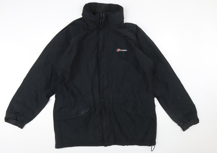 Berghaus Men's Black XL Waterproof Parka Jacket