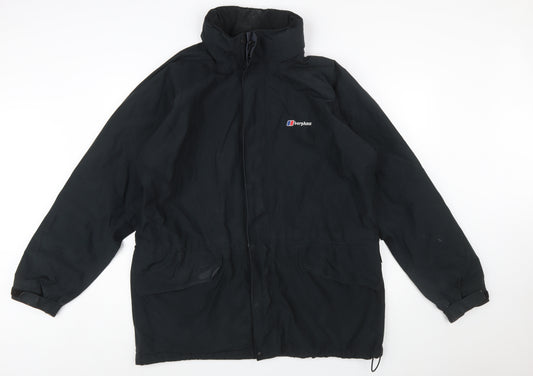 Berghaus Men's Black XL Waterproof Parka Jacket
