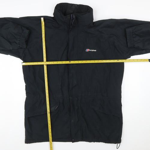 Berghaus Men's Black XL Waterproof Parka Jacket