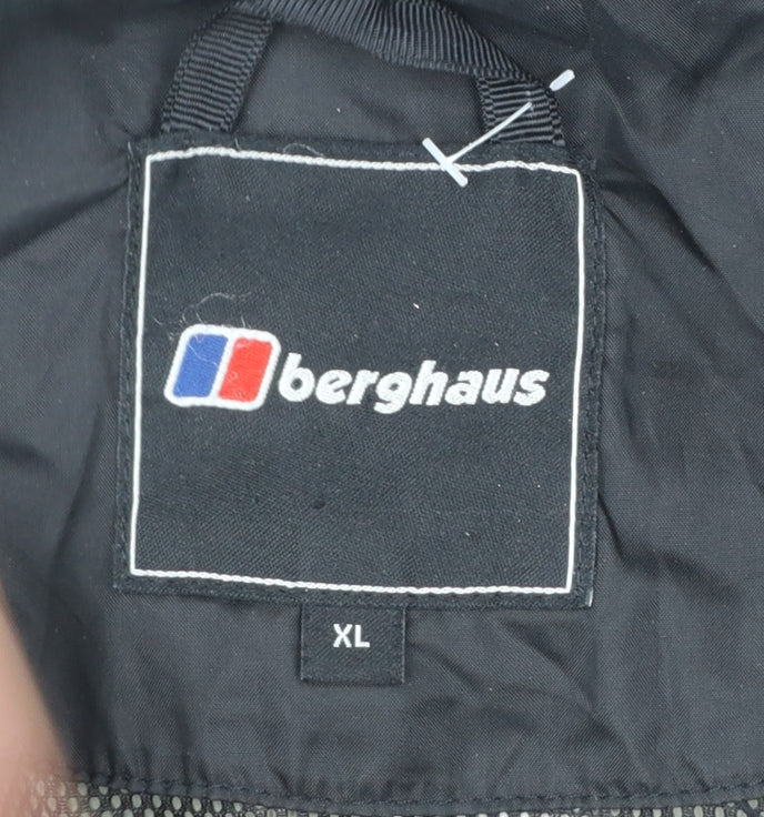 Berghaus Men's Black XL Waterproof Parka Jacket