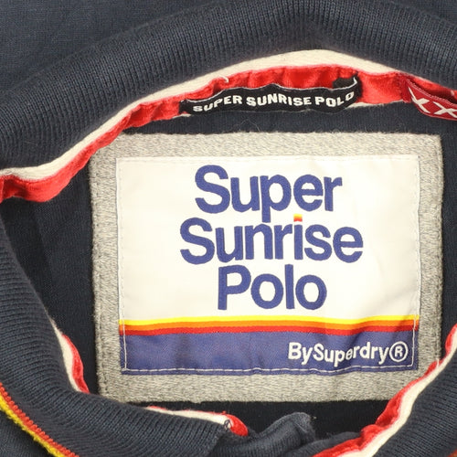 Superdry Men's Multicoloured Super Sunrise Polo Shirt 2XL
