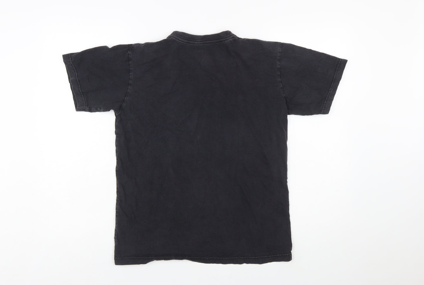 Black T Men’s Black Assassin’s Creed Graphic Cotton T-Shirt M