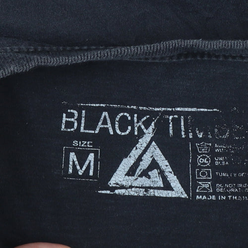 Black T Men’s Black Assassin’s Creed Graphic Cotton T-Shirt M
