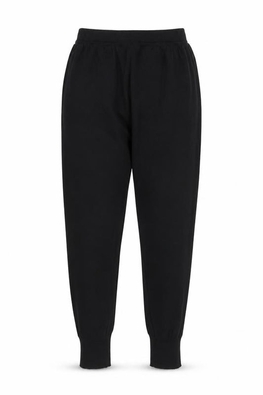 John Smedley Women's Black Cotton Leggings Size S
