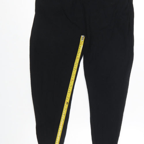 John Smedley Women's Black Cotton Leggings Size S