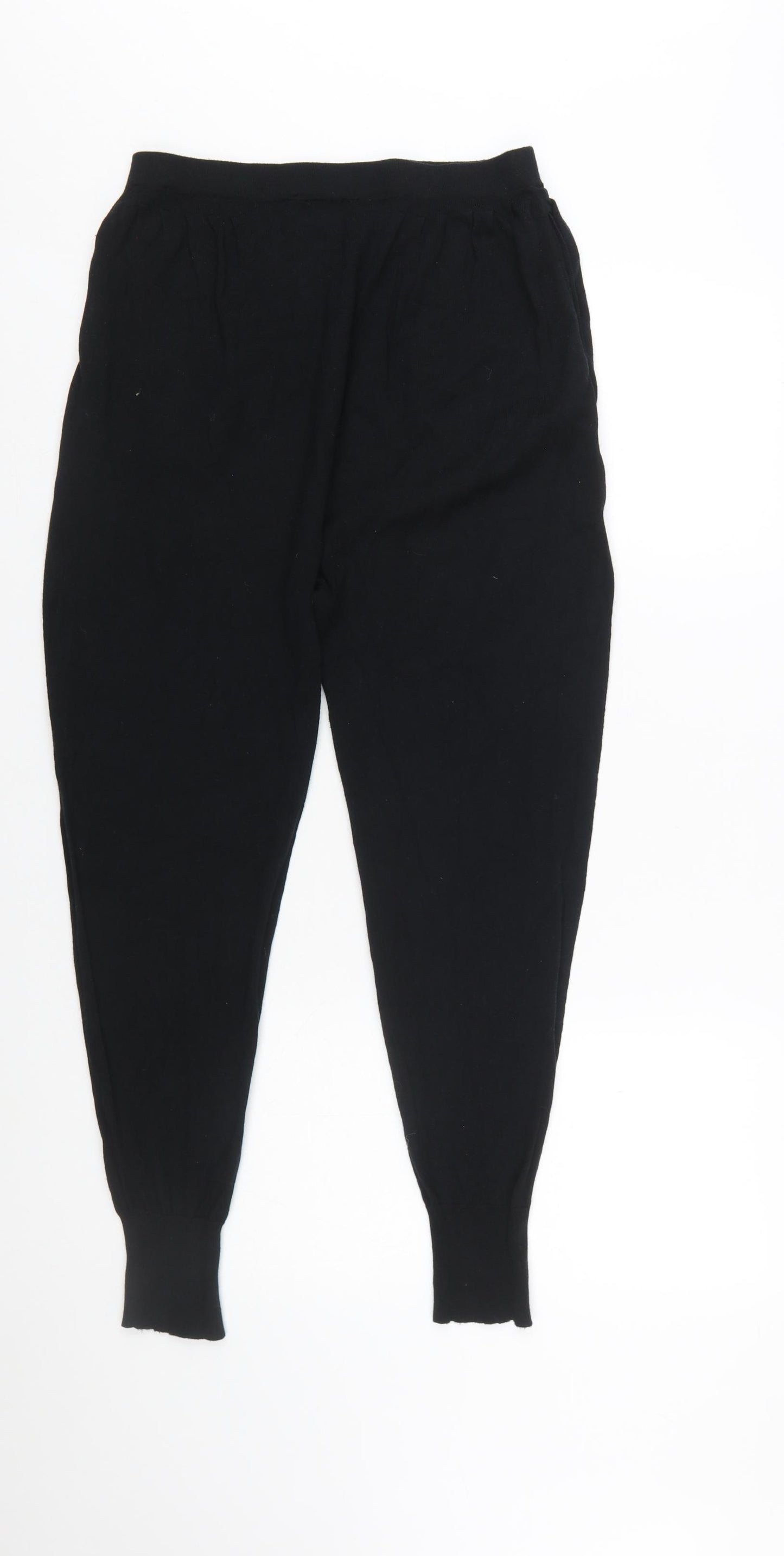John Smedley Women's Black Cotton Leggings Size S