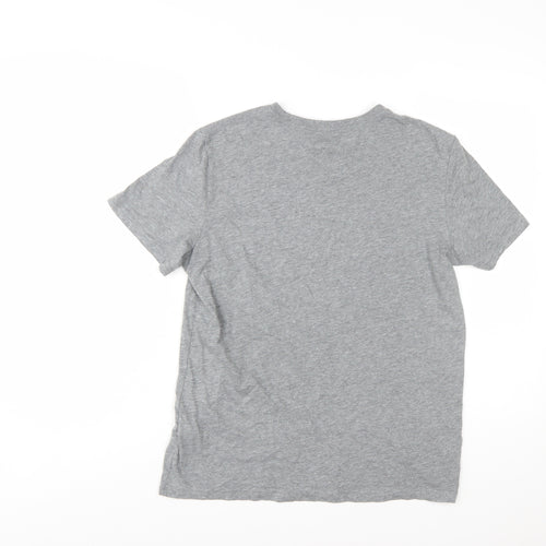 Puma Boys Grey Manchester City T-Shirt 15-16 Years Short Sleeve Sports Tee