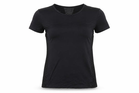 Athletic Works Women's Black Short Sleeve Sports T-Shirt Size S