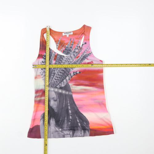 New Look Generation Multicoloured Tribal Print Teen Tank Top Size 9
