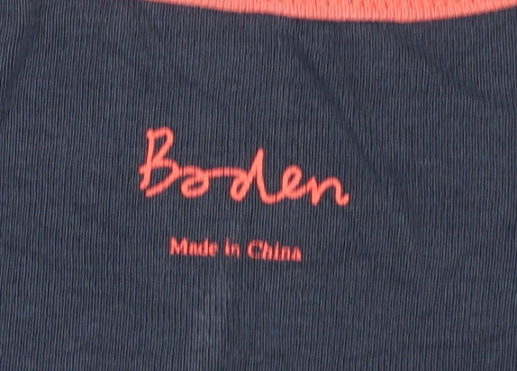 Boden Womens Blue Polka Dot Cotton Tank Top UK 12