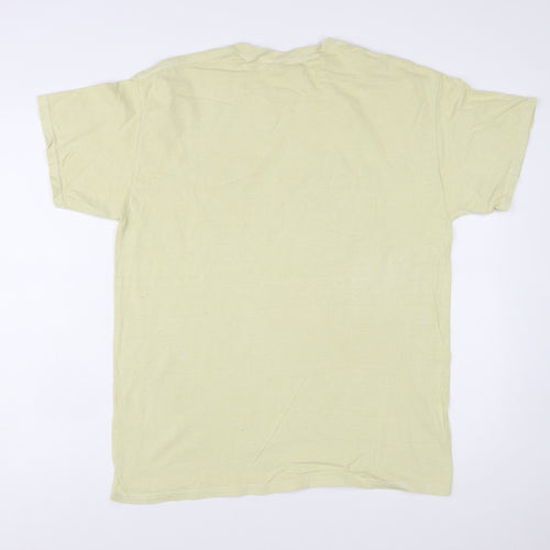 Urban Outfitters Women's Beige Mountain Habitat Graphic T-Shirt S