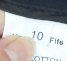 Hoggs of Fife Women's Blue Cotton Chino Trousers Size 10