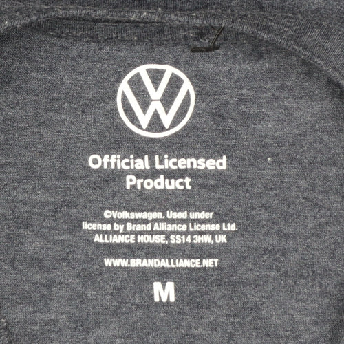 Tu Men’s Blue Volkswagen Christmas Graphic T-Shirt Size M