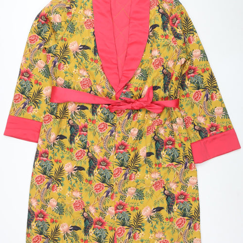Joe Browns Women's Multicoloured Floral Kimono Robe Size 16