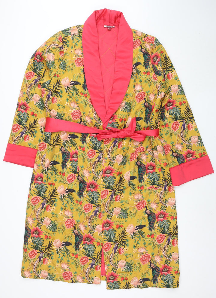 Joe Browns Women's Multicoloured Floral Kimono Robe Size 16
