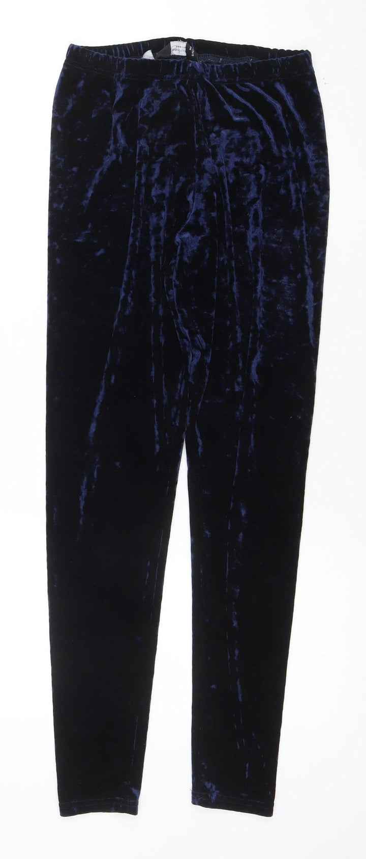 Dorothy Perkins Women’s Blue Velvet Leggings Size 12