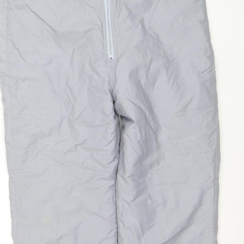 Marks and Spencer Women Grey Medium Insulated Snow Pants with Zip Pockets