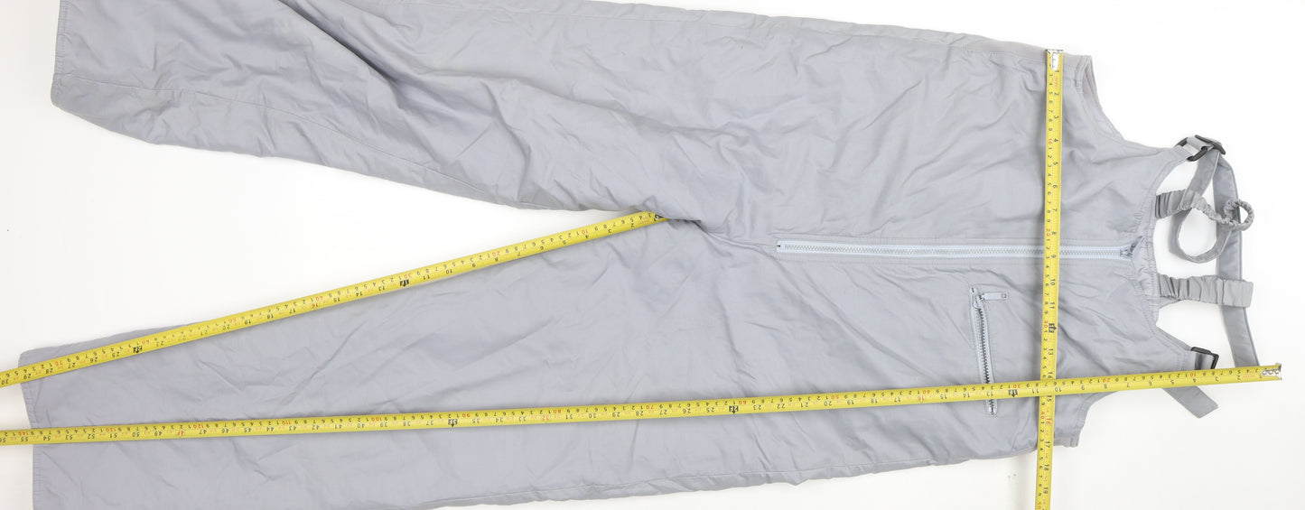 Marks and Spencer Women Grey Medium Insulated Snow Pants with Zip Pockets