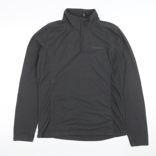 Brasher Women's Black Fleece Pullover Sweatshirt Size XL