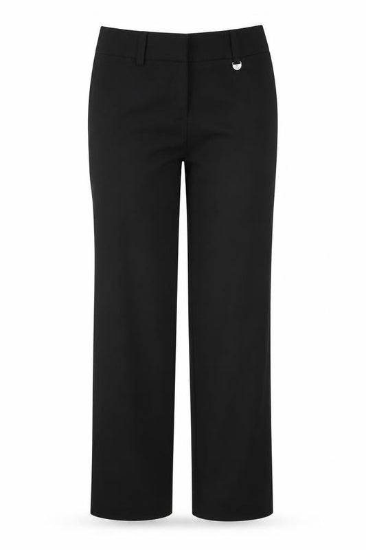 Front view of New York & Company Women's Black Tall Dress Pants, size 6