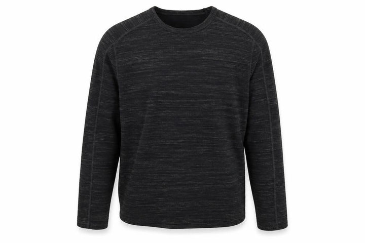 AllSaints Men's Black Medium Crew Neck Long Sleeve Sweatshirt
