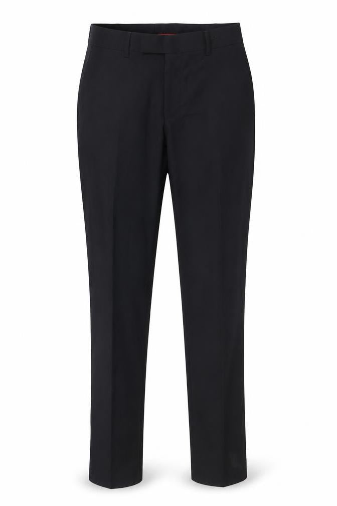 Dressmann Slim Fit Black Dress Pants 30x32 Unisex Adults Trousers