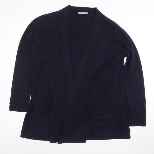 Marks and Spencer Women's Purple Size 22 Knit Cardigan