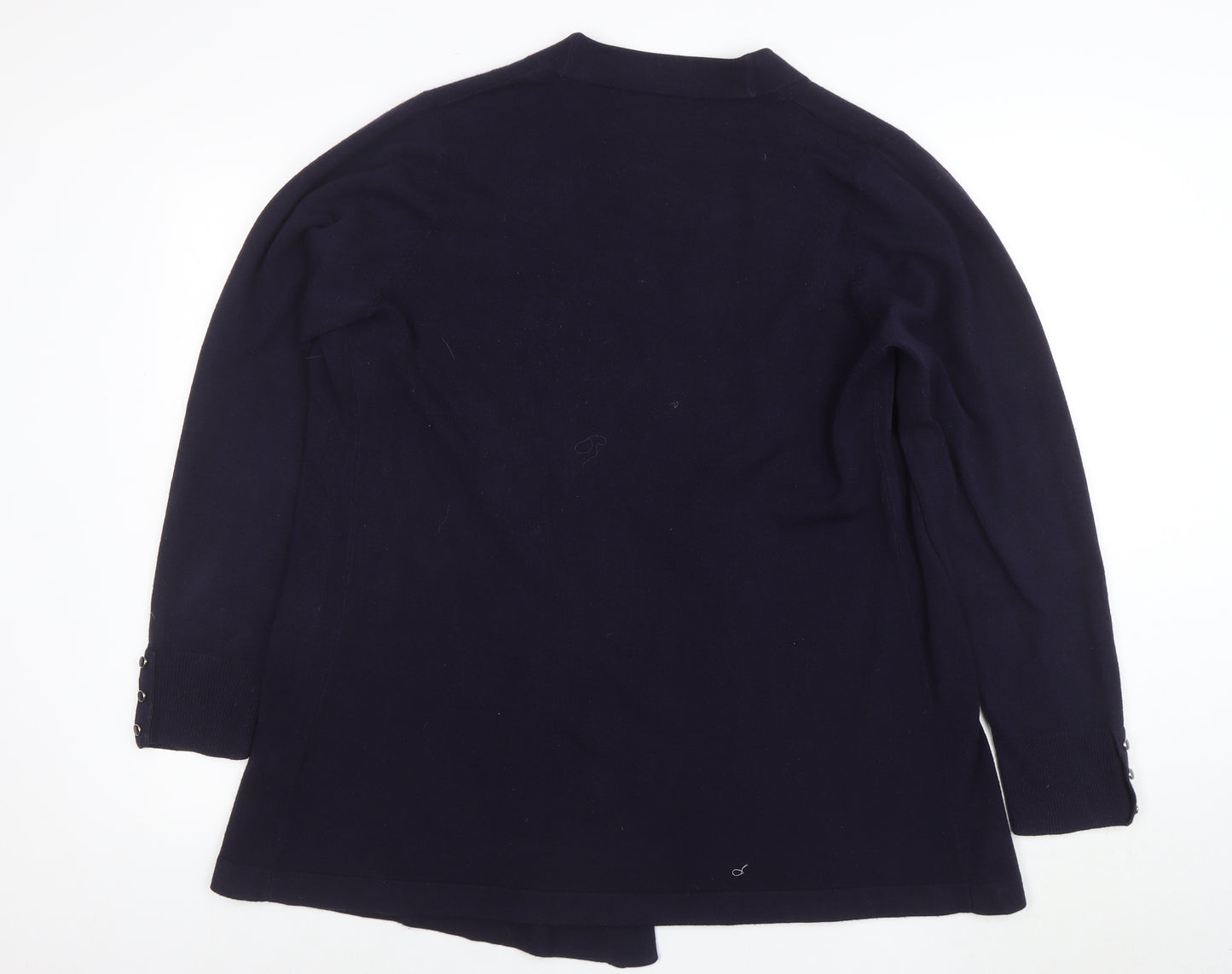 Marks and Spencer Women's Purple Size 22 Knit Cardigan