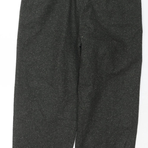 Norton McNaughton Womens Grey Wool Blend Tweed Classic Trousers Size 12