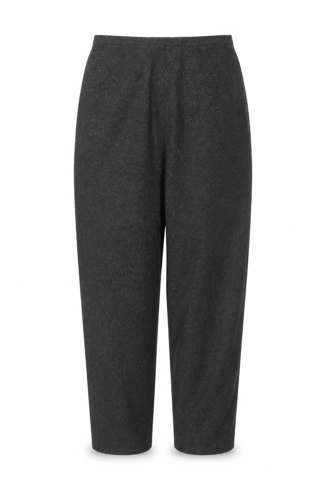 Norton McNaughton Womens Grey Wool Blend Tweed Classic Trousers Size 12