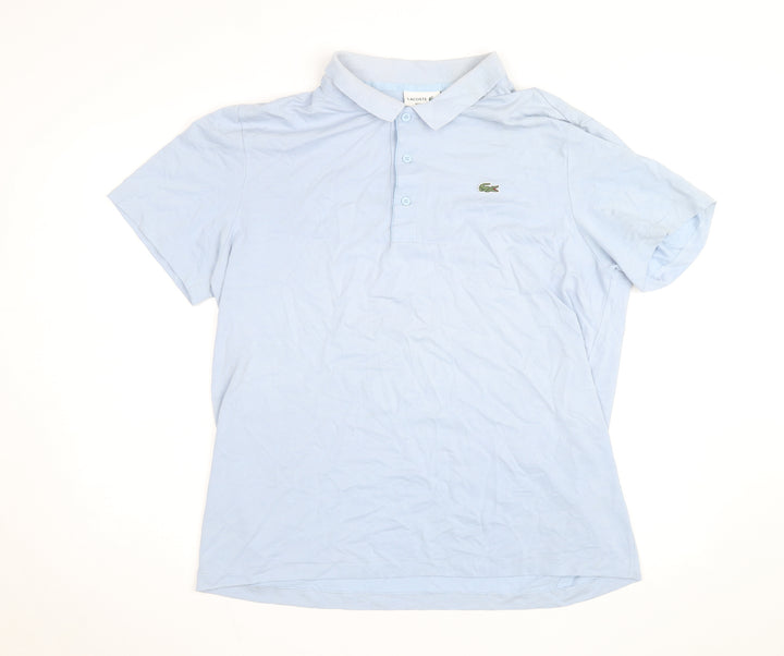 Lacoste Men's Blue Regular Fit Polo Shirt Size XL Classic Style